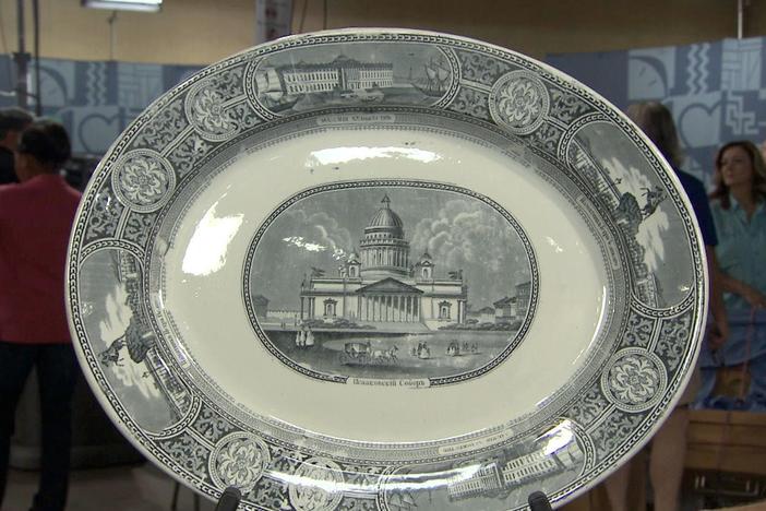 Appraisal: Ashworth Staffordshire Platter, ca. 1850, from Little Rock Hr 1.