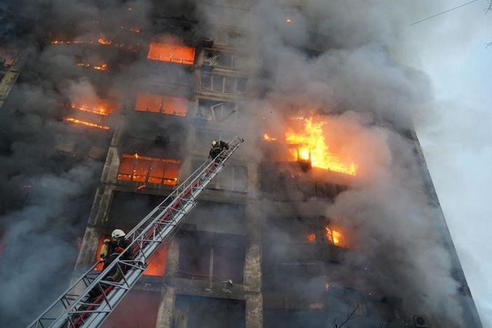 Russia escalates bombardment of Kyiv as civilian casualties mount