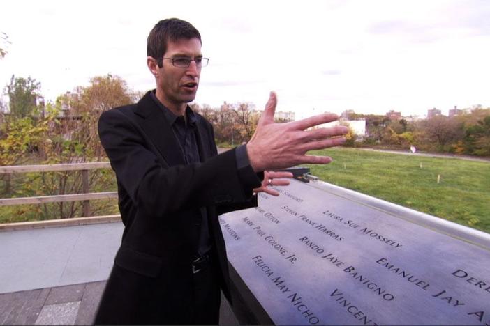 Architect and designer Michael Arad takes us on a tour of his 9/11 Memorial mock-up.