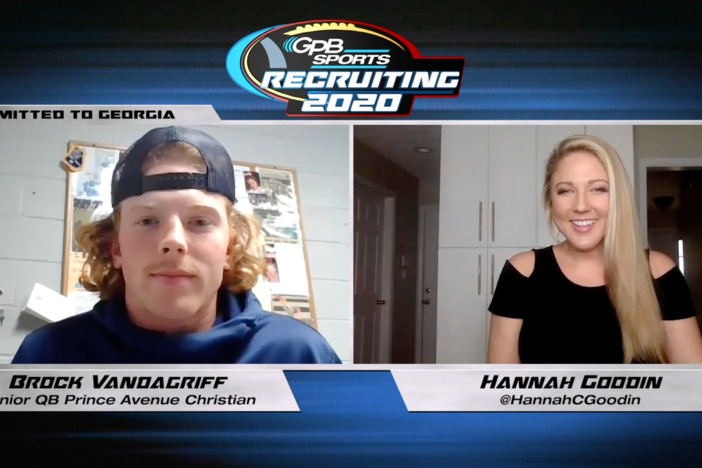 GPB's Hannah Goodin interviews PAC QB Brock Vandagriff about his recruiting process.