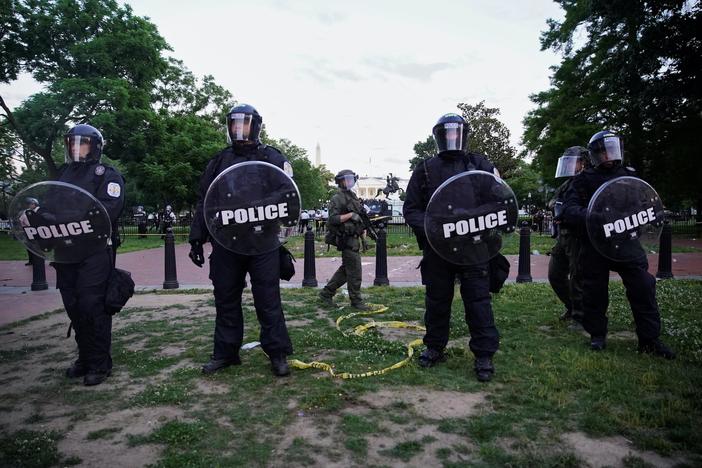 What happens when police officers see protesters as 'the enemy'