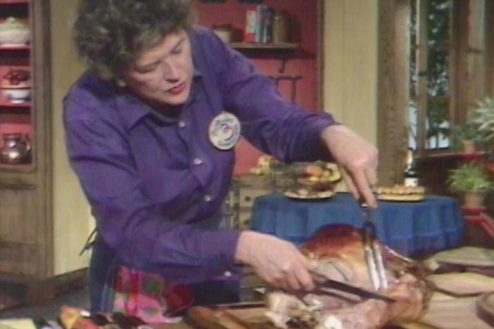 The French Chef's Julia Child shows you all you need to know to roast a turkey.