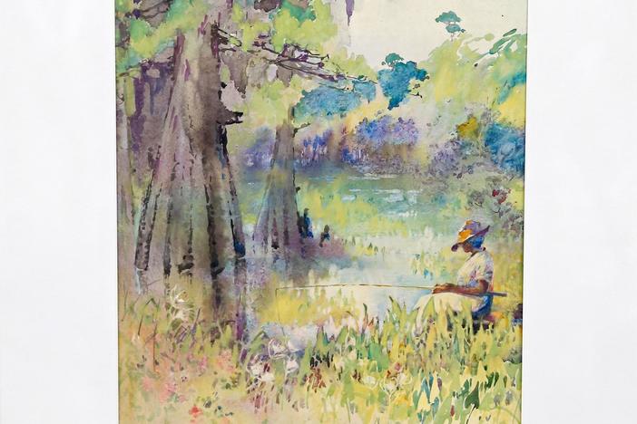 Appraisal: Early 20th-Century Alice Ravenel Huger Smith Watercolor , from Richmond Hour 1.