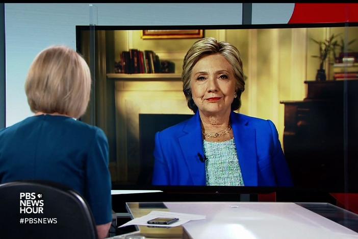 Hillary Clinton joins Judy Woodruff to reflect on her record of public service and more.