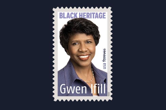 Gwen Ifill honored with Black Heritage Forever stamp