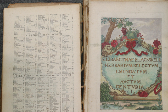 Appraisal: 1757 Elizabeth Blackwell Herbal, in Vintage San Francisco.