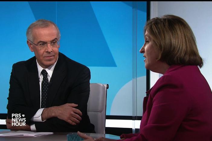 Judy Woodruff speaks with David Brooks and Ruth Marcus about the week in politics.