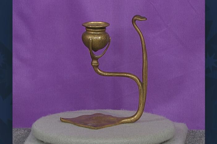 Appraisal: Tiffany Candlestick, ca. 1920, from Vintage Madison.