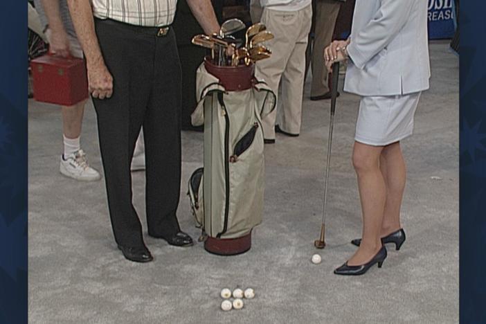 Appraisal: Jackie Gleason's Golf Set , from Vintage Charleston.