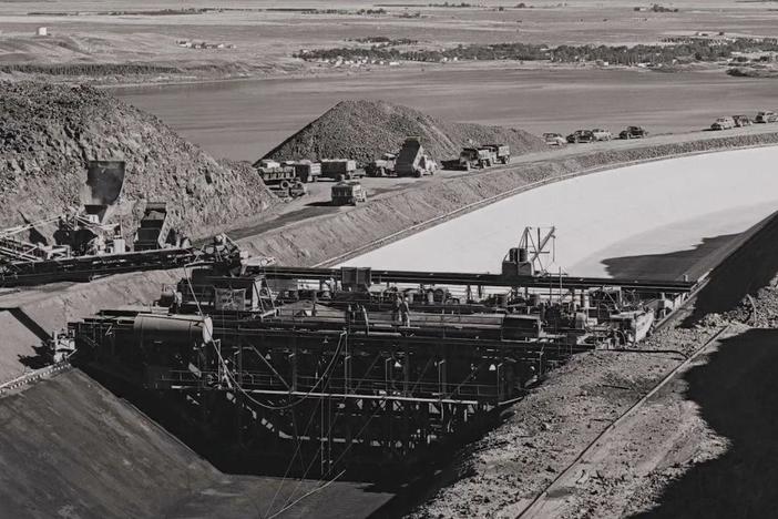 In the spring of 1952, work was finally underway on the Columbia Basin Project.