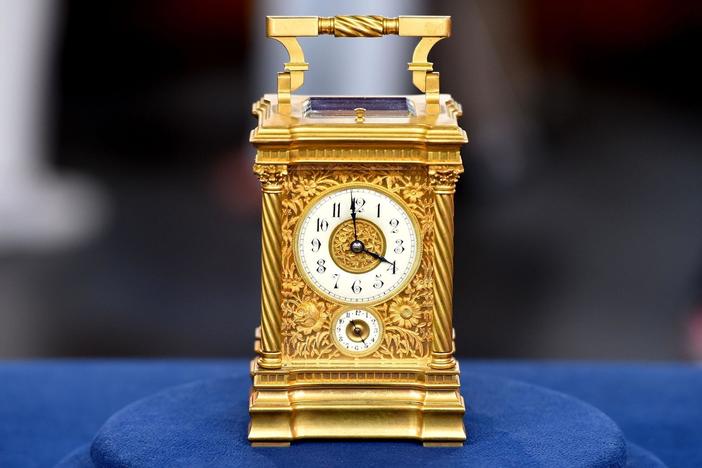 Appraisal: Carriage Clock, from New York Hour 1.