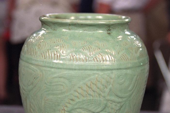 Appraisal: Shearwater Pottery Vase, ca. 1945, from Vintage New Orleans.