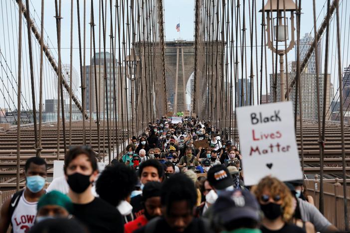 New York protesters say they want change from 'daily fear'