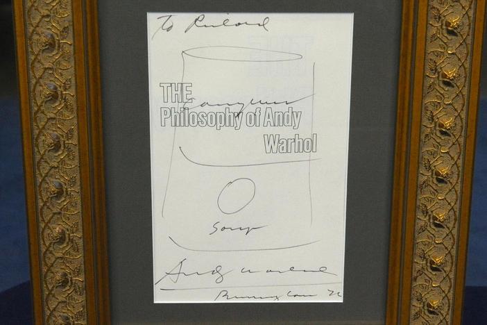 Appraisal: 1976 Andy Warhol Illustrated Title Page, from Birmingham, Hour 2.