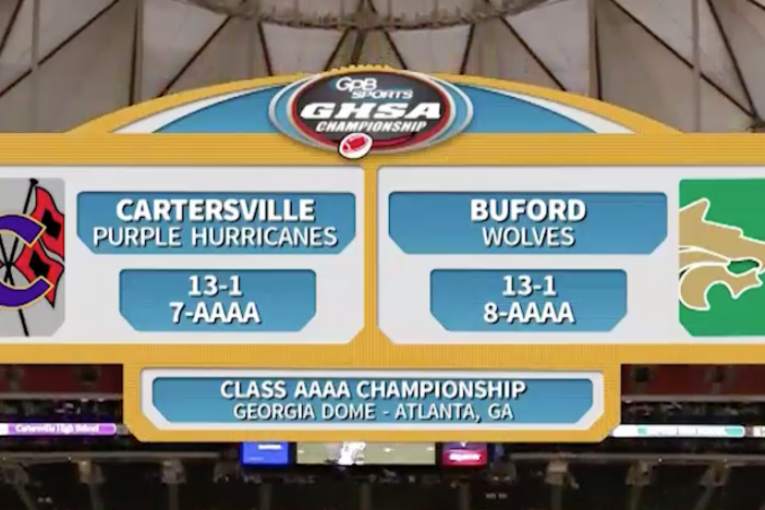 4A Championships Cartersville Purple Hurricanes vs. Buford Wolves