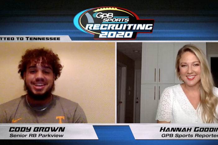 GPB’s Hannah Goodin interviews Parkview RB Cody Brown about his recruiting process.