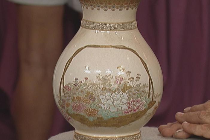 Appraisal: Meiji Period Satsuma Vase, from Vintage St. Louis.