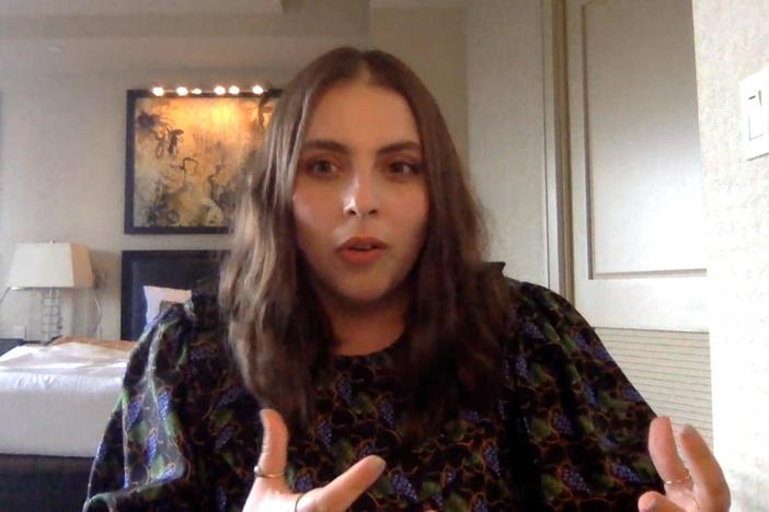 Beanie Feldstein joins the show