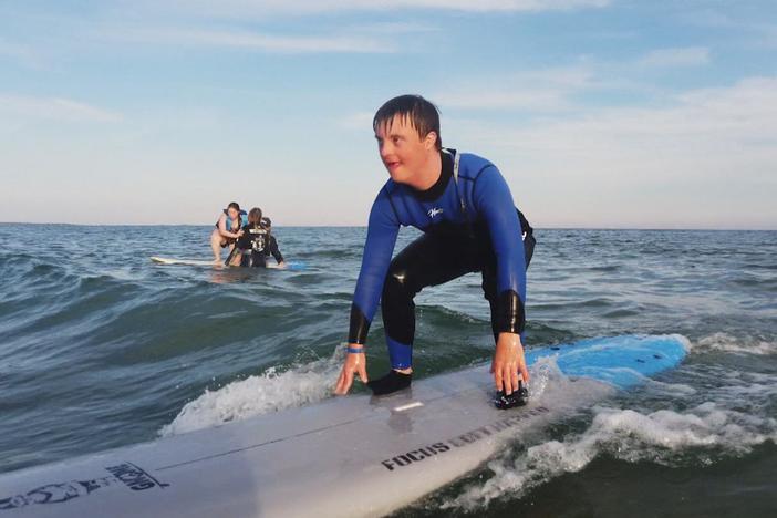 Making the joys of surfing accessible to kids with disabilities