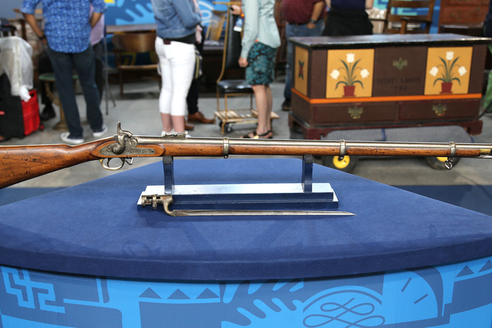 Appraisal: Union-used Confederate Musket, ca. 1862, in Harrisburg Hour 1.