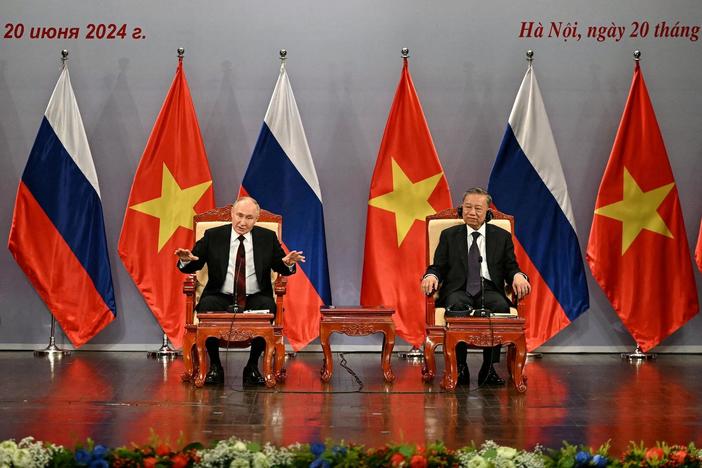 News Wrap: Putin sign deals with Vietnam during trip to bolster Russian support in Asia