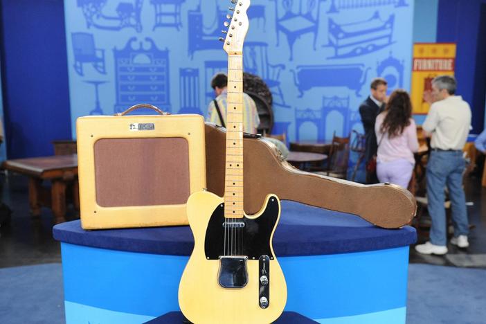 Appraisal: 1953 Fender Telecaster with Amp & Case, from Santa Clara, Hour 3.