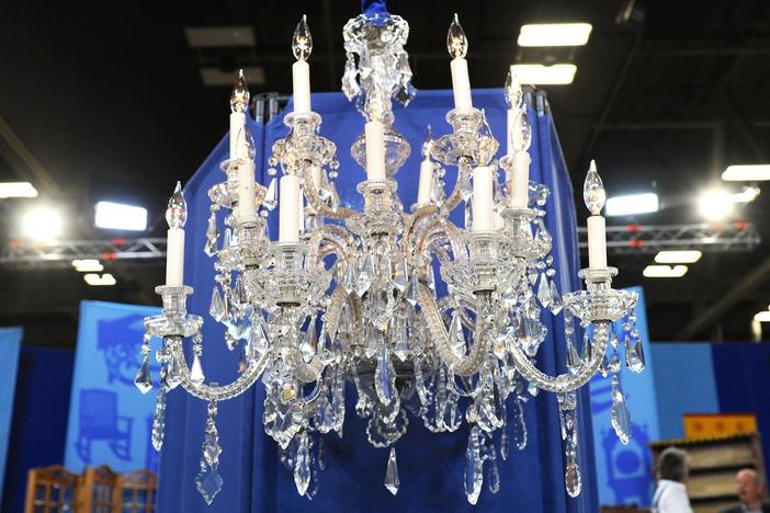 Appraisal: Late-19th-Century French Crystal Chandelier, from Austin, Hour 3.