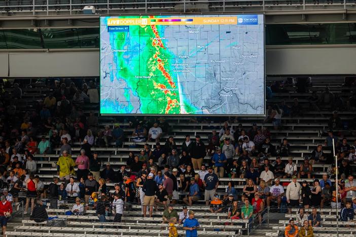 News Wrap: Severe storms across central U.S. kill at least 14 people, delay Indy 500