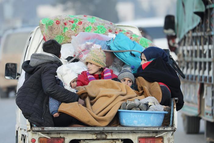 Assad's Idlib offensive drives nearly 1 million from their homes -- and into the cold