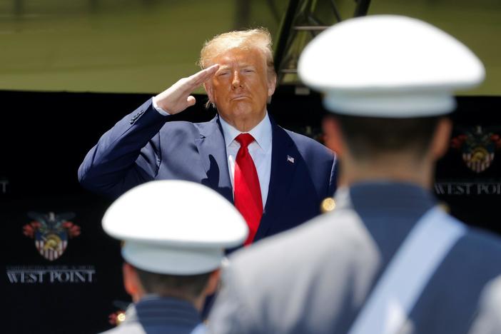Atlantic report highlights Trump's complex relationship with the military