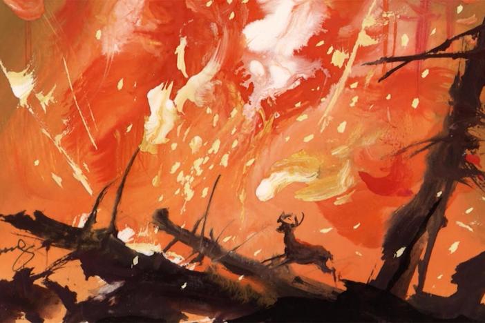 Tyrus Wong's lighting and creative use of color gave "Bambi" its impressionistic style.