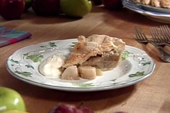 Chef Jim Dodge makes an old fashioned, American apple pie.