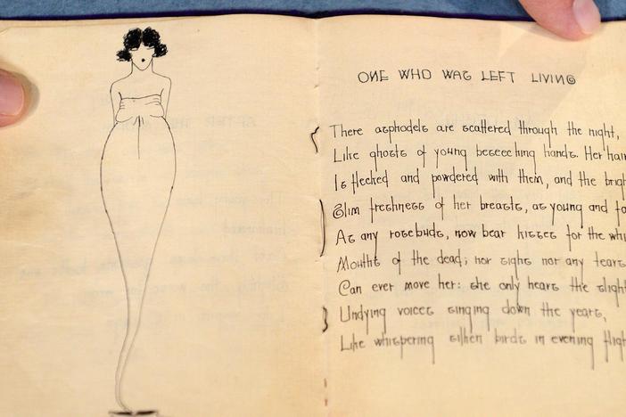 Appraisal: 1919 William Faulkner Handmade Poetry Book, from Little Rock Hr 1.