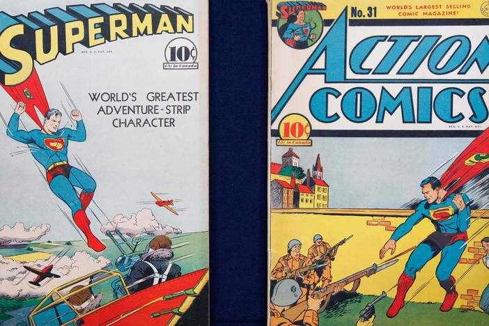 Appraisal: "Superman 7" & "Action 31" Comic Books, from Boston Hour 1.