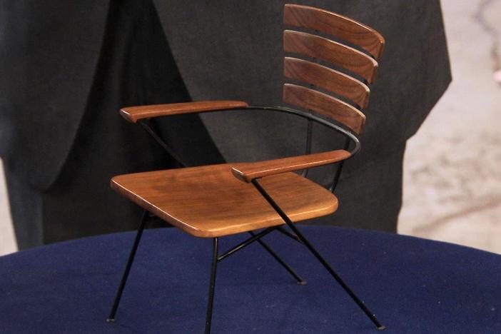 Appraisal: Chair with Model Chair, ca. 1950, from Chicago, Hour 2.