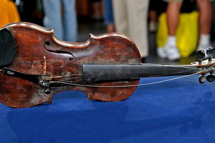 Appraisal: 1741 Michael Andreas Partl Violin, from Anaheim Hour 2.