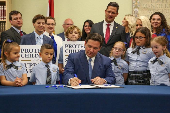 How Florida's 'Don't Say Gay' law regulates school lessons on gender, sexual orientation