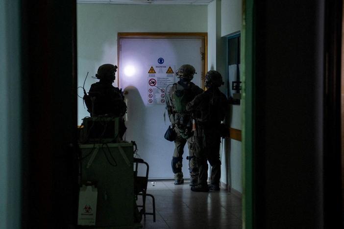 A look inside the Gaza hospital raided by Israeli Defense Forces