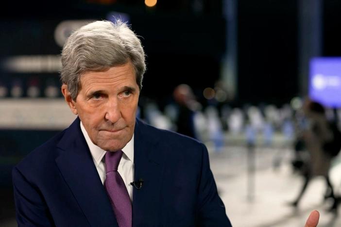 John Kerry joins the program from the COP26 summit.