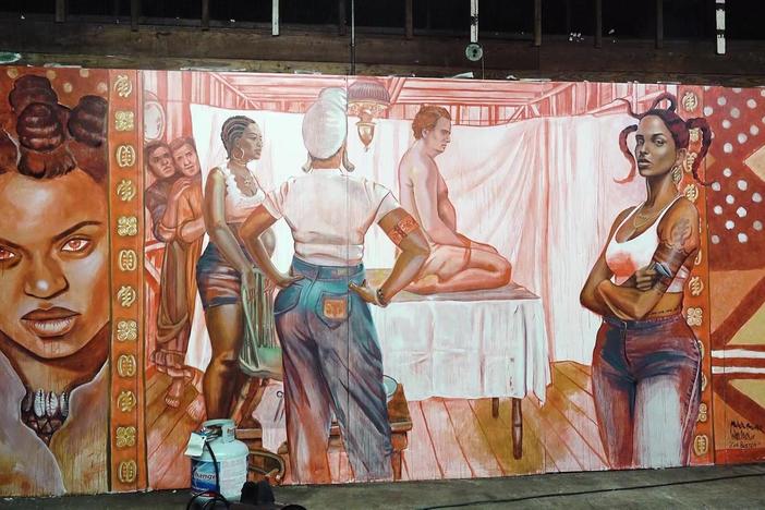 Alabama artist works to correct historical narrative around beginnings of gynecology