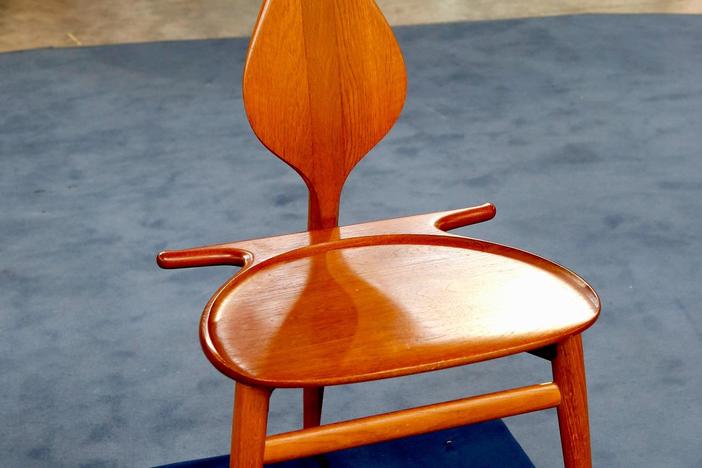 Appraisal: Hans Wegner Designed Mid-Century Valet Chair, from Baton Rouge Hour 1.