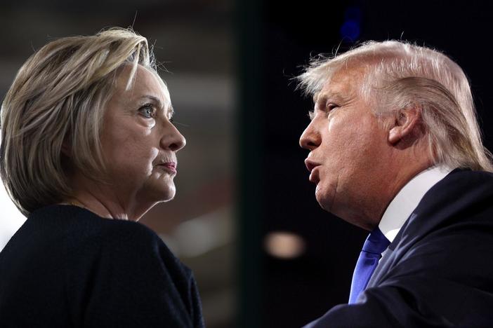 The presidential candidates will meet for their first face-to-face debate on Monday. 