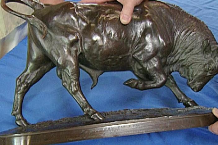 Appraisal: Isidore Bonheur Bull Bronze, ca. 1900