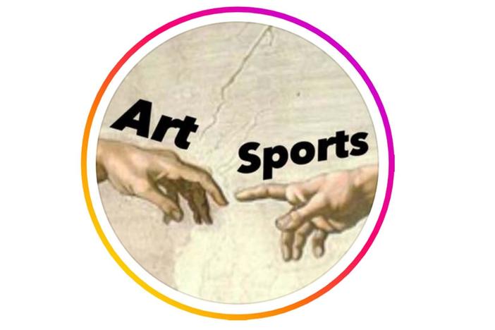 How a social media creator matches modern sports images with classic works of art