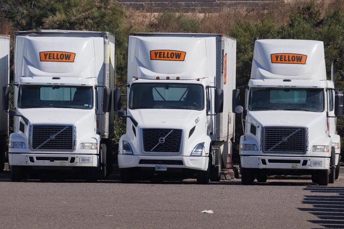 Future of freight in question after trucking company Yellow files for bankruptcy