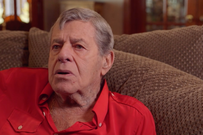 Jerry Lewis discusses what his father, an vaudeville entertainer, taught him.