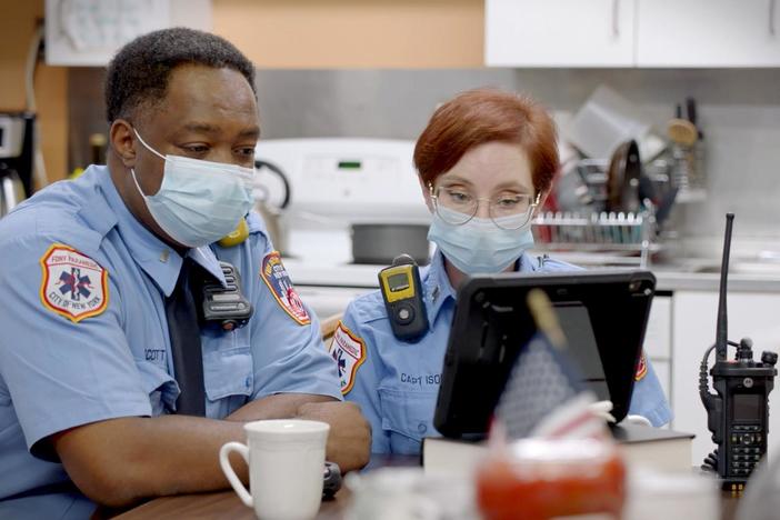 Lidia reflects on what it takes to be an Emergency Medical Technician on the front-lines.