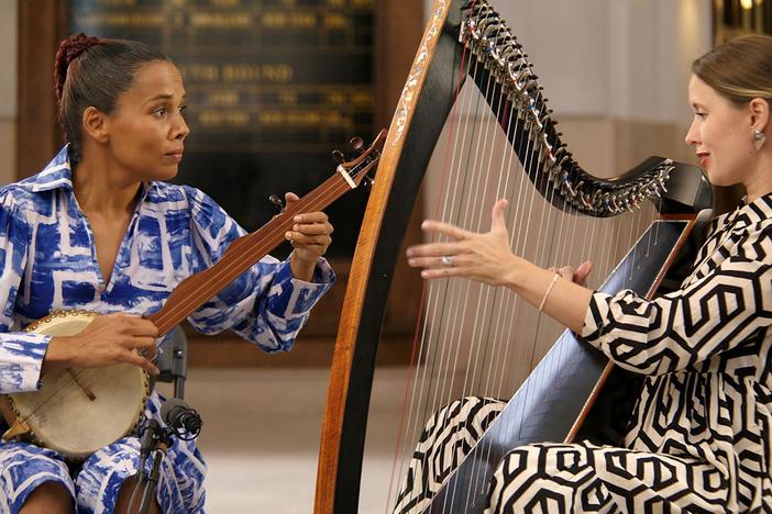 Celtic harpist Maeve Gilchrist performs and visits with host Rhiannon Giddens.