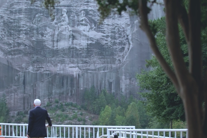 Should Confederate leaders remain on places like Stone Mountain, or should they be erased?