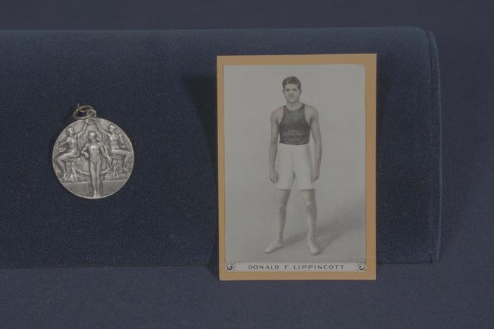 Appraisal: 1912 Stockholm Olympic medal & card from Junk in the Trunk 8.